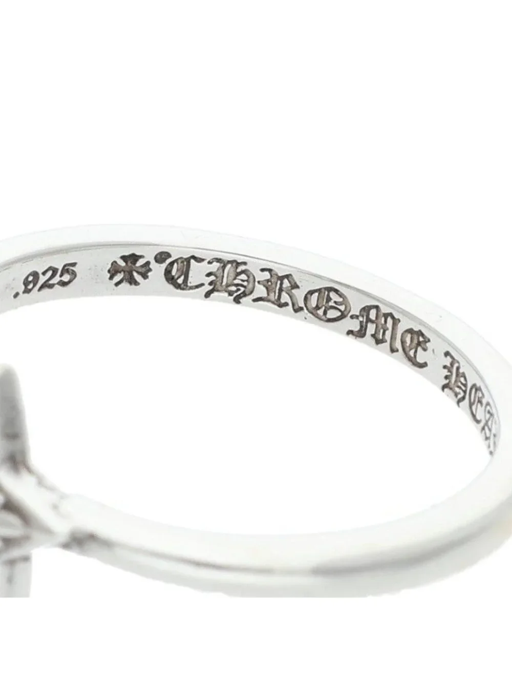Chrome Hearts Bubblgm Star Bubble Gum Silver Ring